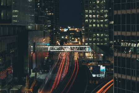 Foto Lampu jalan kaki langit lalu lintas