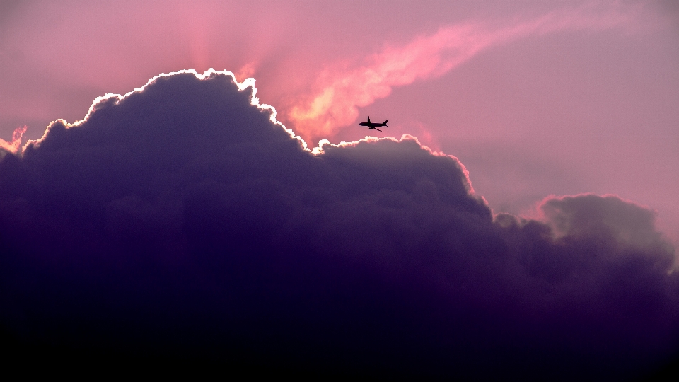 Silhouette cloud sky atmosphere