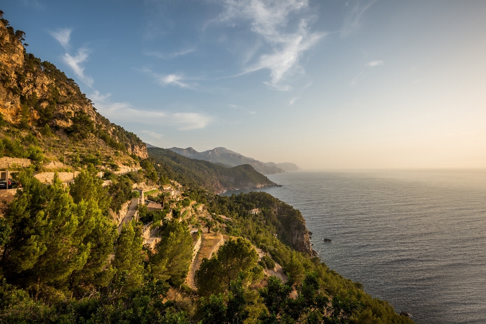 Paesaggio mare costa natura