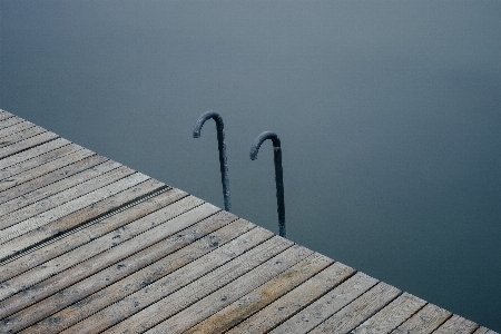 Water dock wood plank Photo