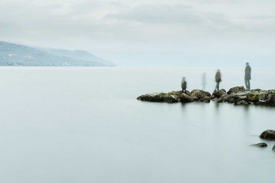 Mer côte eau rock