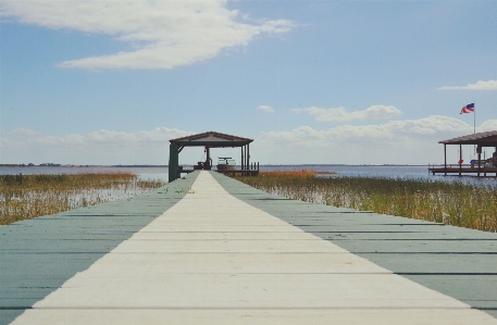 Beach sea coast dock Photo