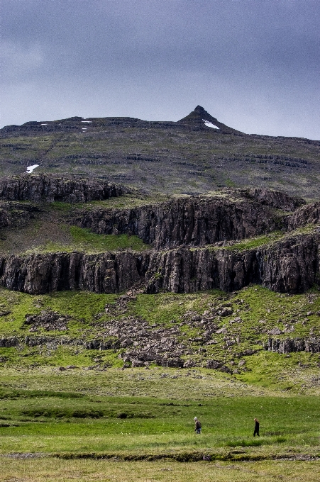 Landscape nature grass rock