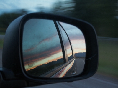 Light bokeh road car Photo