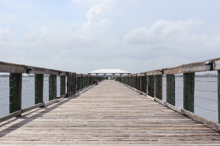 Ocean dock boardwalk wood Photo