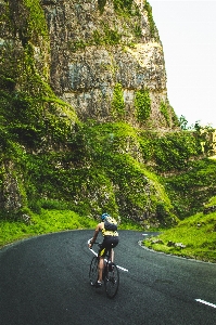 Straße fahrrad gebirge
 erholung Foto