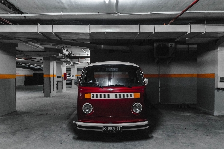 Car vw van parking Photo