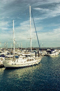 Sea coast water dock Photo