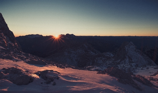 Landscape wilderness mountain snow Photo