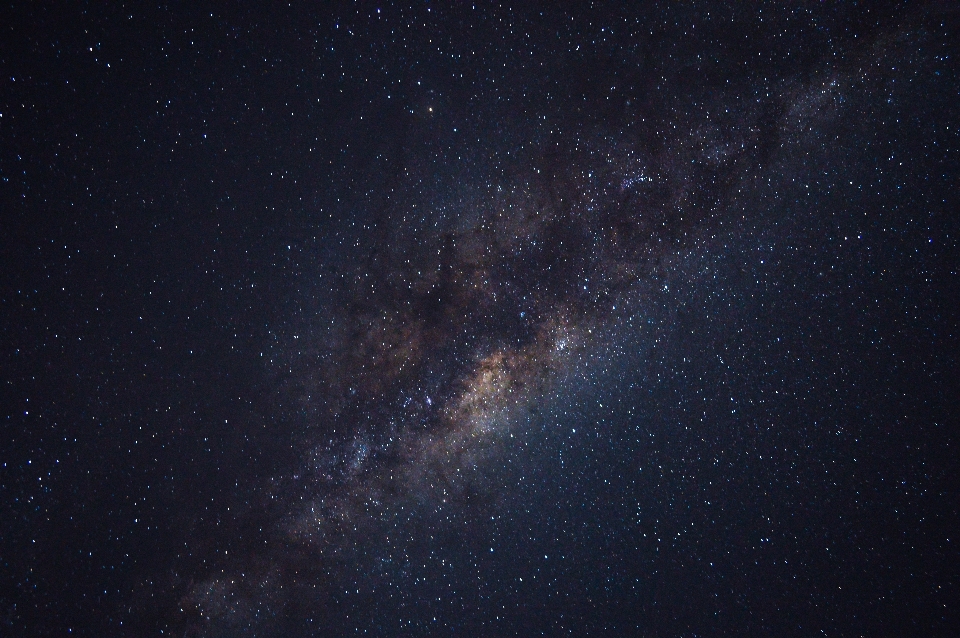 Cielo noche estrella vía láctea
