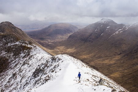 Wilderness walking mountain snow Photo