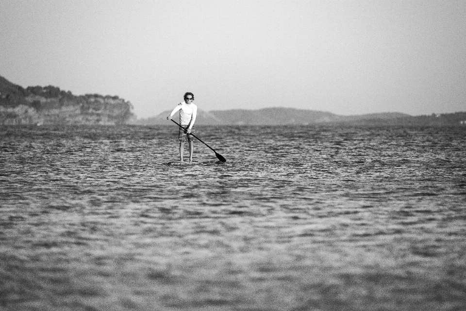 男人 海 海岸 水