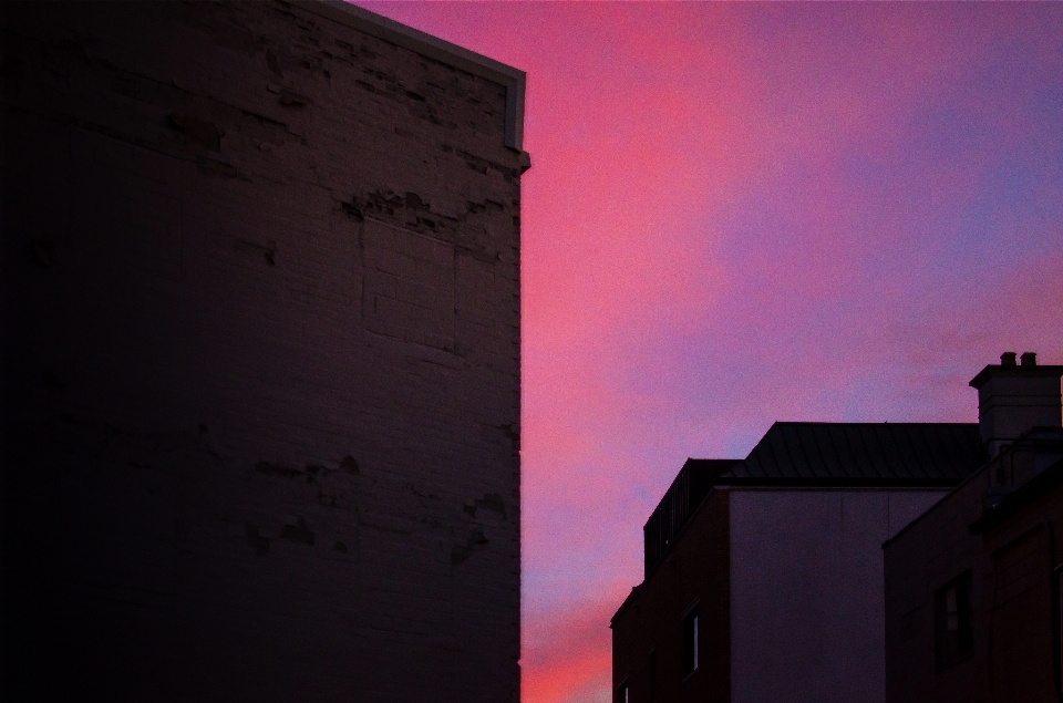 Luz cielo atardecer noche