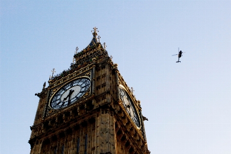 Architecture clock tower landmark Photo