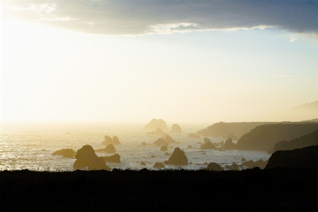 Beach landscape sea coast Photo