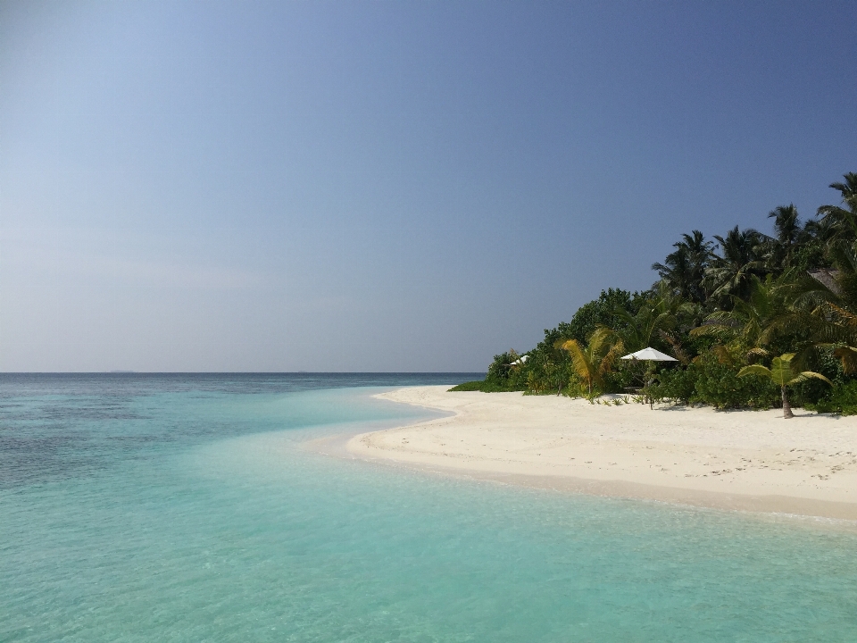 Plage mer côte sable