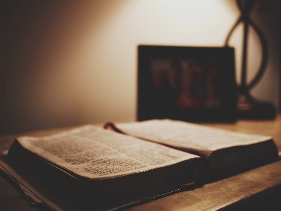 Desk book wood furniture Photo