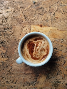 コーヒー カップ 皿 食事 写真