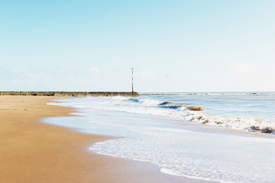 Beach sea coast sand