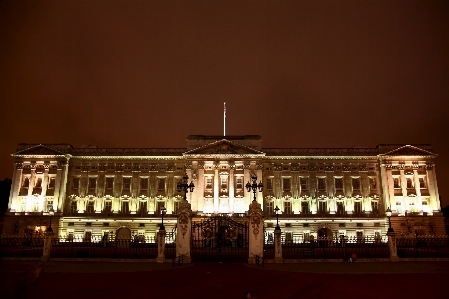 Night palace evening opera house Photo