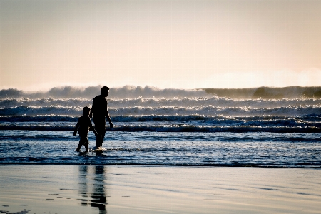 Foto Pantai laut pesisir air