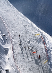 山 雪 山脈
 氷 写真