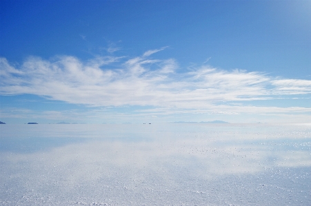 Sea ocean horizon mountain Photo