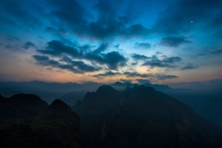 Nature horizon mountain cloud Photo