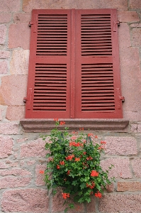 House window wall balcony Photo