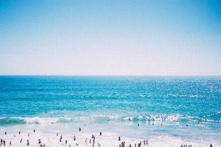 ビーチ 海 海岸 水 写真