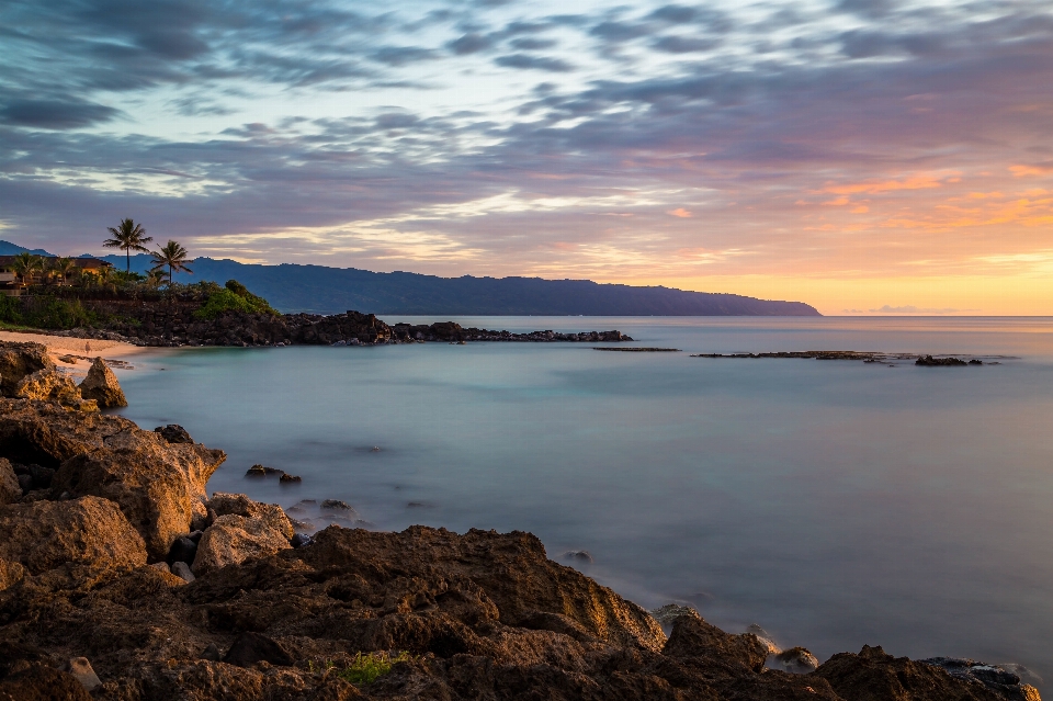 Beach landscape sea coast