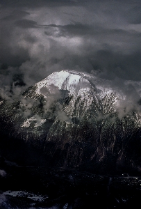 Nature mountain snow cloud Photo