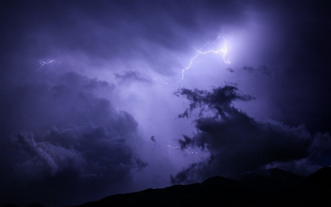 Cloud atmosphere weather storm Photo