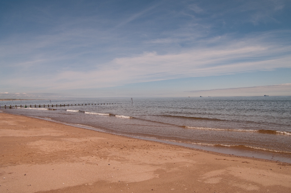 Playa mar costa arena