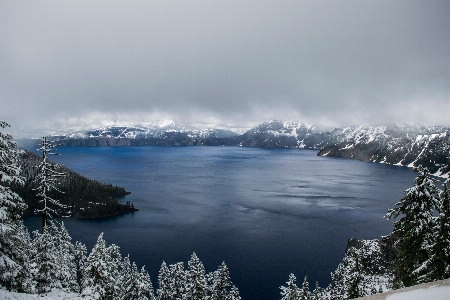 Landscape water nature mountain Photo