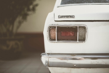 Light white car wheel Photo