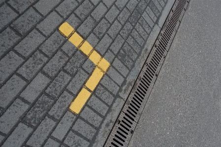 Track road sidewalk floor Photo