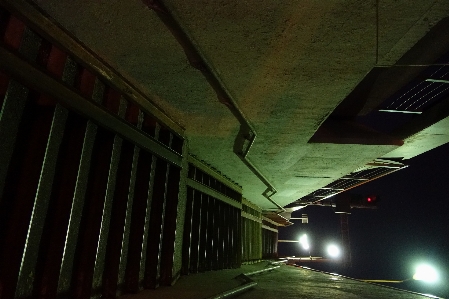 Light night tunnel subway Photo