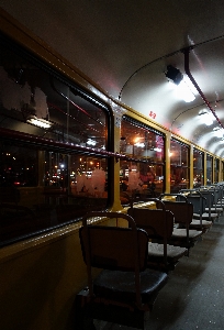 Foto Malam restoran batang trem