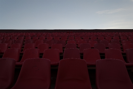 Structure auditorium red empty Photo