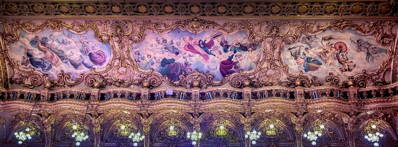 Interior roof palace ceiling Photo