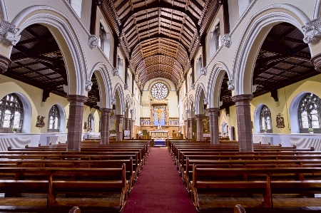 Architecture interior building church Photo