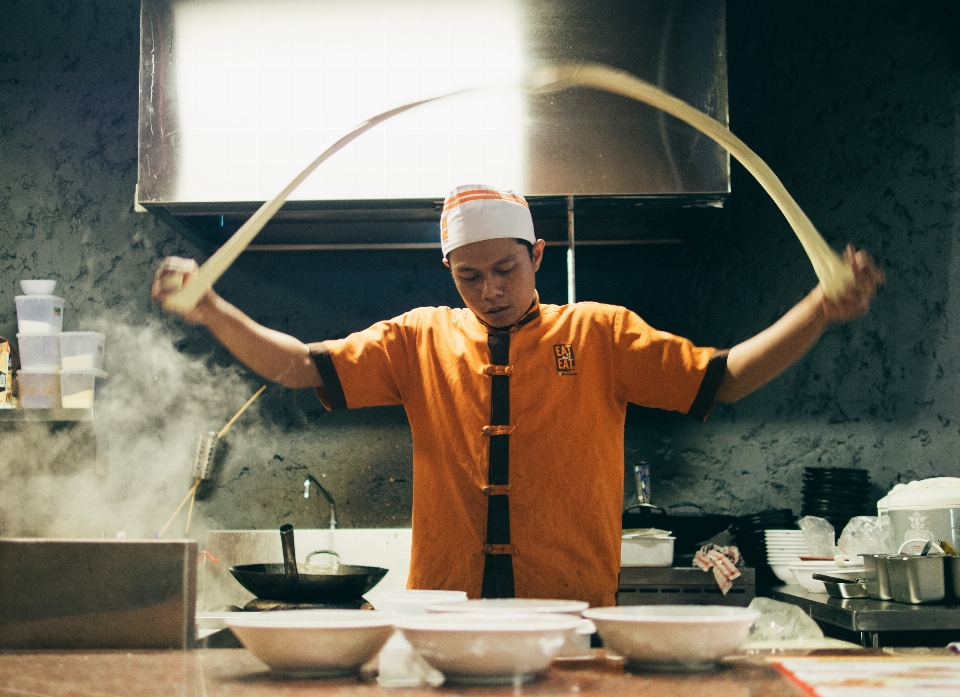 Work person kitchen professional