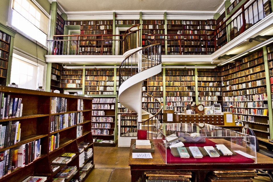 Book read architecture stair