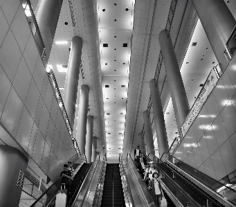 Licht schwarz und weiß
 die architektur weiss Foto