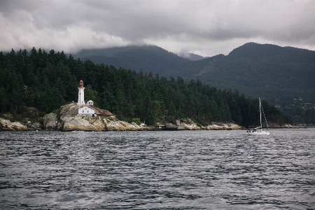 Sea coast rock mountain Photo