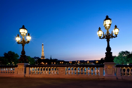 Sky sunset bridge night Photo