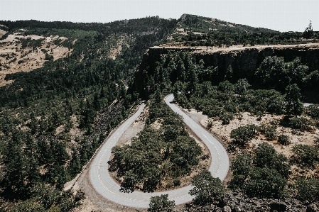 Landscape mountain road highway Photo