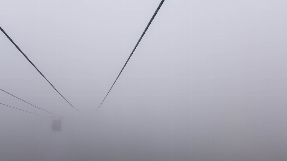 Corda nebbia bianco auto