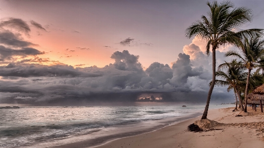 Foto Pantai laut pesisir alam